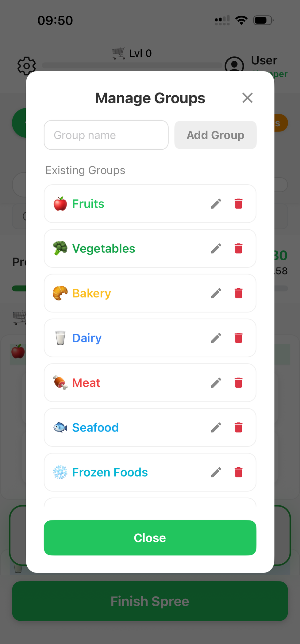 Manage store groups in CartPro